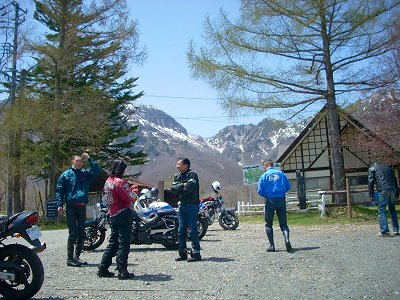 戸隠キャンプ場から2